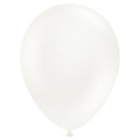 TUFTEX 5 inch TUFTEX WHITE Latex Balloons 15008-M