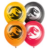 Unique 12 inch JURASSIC WORLD 3 (8 PK) Latex Balloons 43515-UN