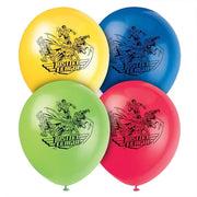 Unique 12 inch JUSTICE LEAGUE (8 PK) Latex Balloons 49975-UN
