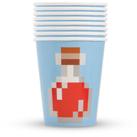 Unique 9 oz. MINECRAFT PAPER CUPS (8 PK) Cups 79406-UN