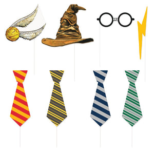 PIN SCAR HARRY MAGICAL WIZARD HONEYCOMB TABLE PARTY SUPPLIES & PHOTO BOOTH  PROPS