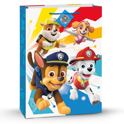 Unique PAW PATROL GIFT BAG - JUMBO 18 inch X 13 inch Gift Bags/ Wrap 77443-UN