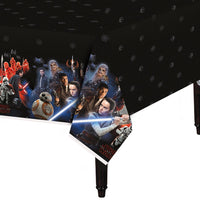 Unique STAR WARS VIII PLASTIC TABLECOVER 54 inch x 84 inch Table Covers 59413-UN